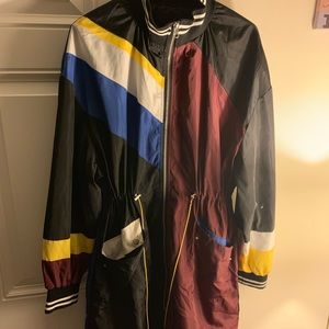 Muilticolored long jacket